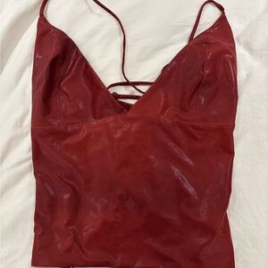 Akino top in Merlot